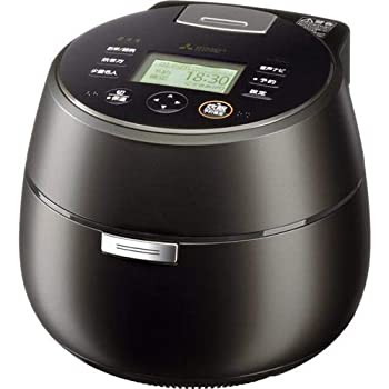 三菱 IHジャー炊飯器（5.5合炊き） 黒真珠MITSUBISHI 本炭釜 KAMADO NJ-AWA10-B（中古品）の通販は