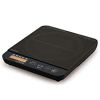 1口IHコンロ 1400W 液晶付き ブラック IHC-TE7-B（中古品）