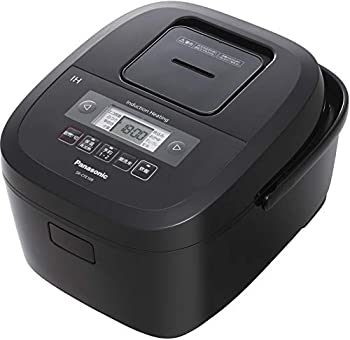 パナソニック 炊飯器 5.5合 IH式 備長炭釜 ブラック SR-CFE109-K（中古品）