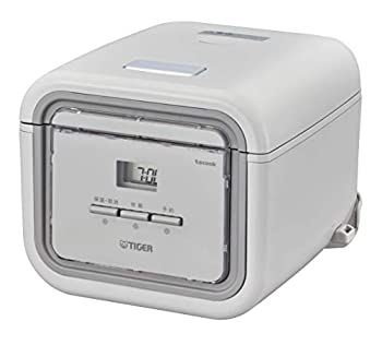 タイガー 炊飯器 3合 マイコン 一人暮らし用 レシピ付 アッシュグレー tacook 炊きたて JAJ-G550-HA（中古品）の通販は