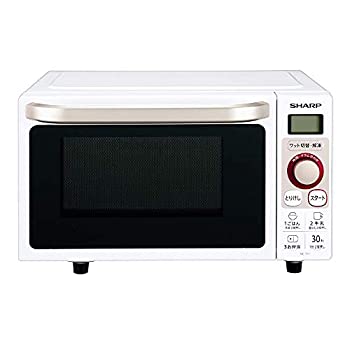 シャープ ヘルツフリー電子レンジ 18L ホワイト RE-TF1-W（中古品）