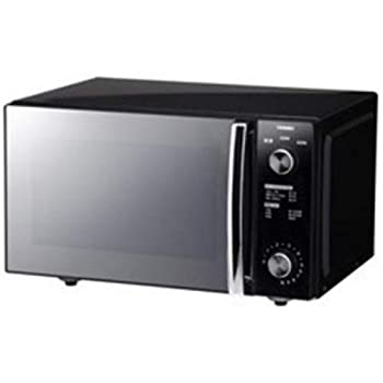 ツインバード ミラーガラスフラット電子レンジ 20L ブラックTWINBIRD DR-D278B（中古品）