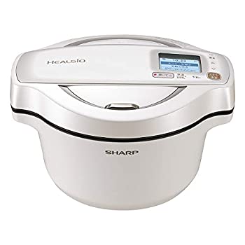 シャープ ヘルシオ ホットクック 1.6L 無水鍋 AIoT対応 ホワイト KN-HW16E-W（中古品）