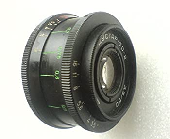 Industar 50-2 50 / 3.5 50mm黒ロシアソ連ソ連レンズSLR DSLRカメラ（中古品）
