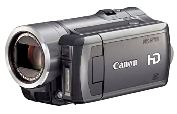 Canon フルハイイジョンビデオカメラ iVIS (アイビス) HF100 iVIS HF100（中古品）