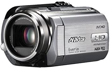 JVCケンウッド ビクター 80GBハイビジョンハードディスクムービー プレシャスシルバー GZ-HD30-S（中古品）