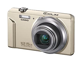 CASIO デジタルカメラ EXILIM EX-ZS150 ゴールド EX-ZS150GD（中古品）