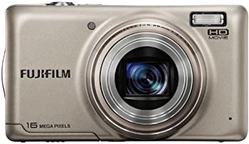 FUJIFILM デジタルカメラ FinePix T400 光学10倍 シャンパンゴールド F FX-T400G（中古品）