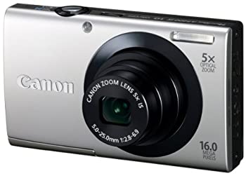 Canon デジタルカメラ PowerShot A3400IS シルバー 光学5倍ズーム タッチパネル PSA3400IS(SL)（中古品）