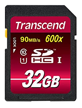 Transcend SDHCカード 32GB Class10 UHS-I対応 TS32GSDHC10U1（中古品）
