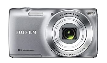FUJIFILM デジタルカメラ FinePix JZ250 光学8倍 シルバー F FX-JZ250S（中古品）