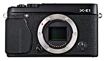 FUJIFILM ミラーレス一眼 X-E1 ボディ ブラック FX-X-E1B（中古品）