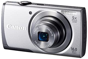 Canon デジタルカメラ PowerShot A3500 IS(シルバー) 広角28mm 光学5倍ズーム PSA3500IS(SL)（中古品）