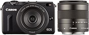 Canon ミラーレス一眼カメラ EOS M2 ダブルレンズキット(ブラック) EF