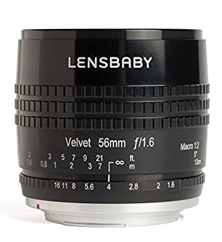 Lensbaby LB-V56BF ベルベット 56インチレンズ Fuji Xカメラ用（中古品）