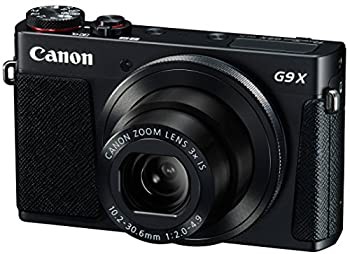 Canon デジタルカメラ PowerShot G9 X(ブラック) 光学3.0倍ズーム 1.0型センサー PSG9X(BK)（中古品）