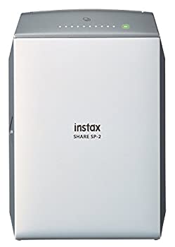FUJIFILM スマートフォン用プリンター スマホdeチェキ instax SHARE SP-2 シルバー（中古品）