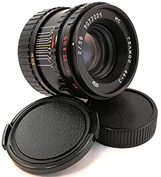 LOMO-MMZ MC HELIOS 44-3 2/58 Russian Lens + Adapter Fuji Fujifilm X Mount FX X-Pro 1 2 X T 10 A E（中古品）