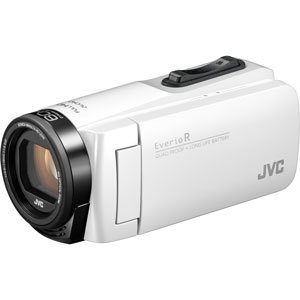 JVCKENWOOD JVC ビデオカメラ Everio R 防水 防塵 32GB内蔵メモリー シャインホワイト GZ-R480-W（中古品） 25,984円
