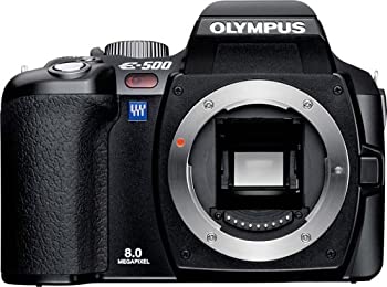 OLYMPUS デジタル一眼レフカメラ E-500 ブラック ボディ単体（中古品）