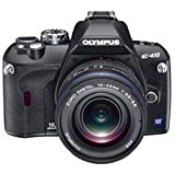 OLYMPUS デジタル一眼レフカメラ E-410 レンズキット ED14-42mm F3.5-5.6 付（中古品）