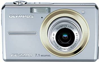 OLYMPUS デジタルカメラ CAMEDIA (キャメディア) FE-220D（中古品）