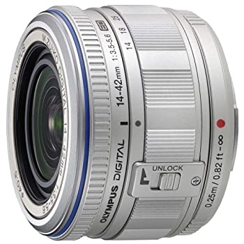 OLYMPUS M.ZUIKO DIGITAL ED 14-42mm F3.5-5.6-SLV（中古品）