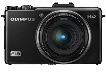 OLYMPUS デジタルカメラ XZ-1 ブラック 1000万画素 1/1.63型高感度CCD 大口径F1.8 i.ZUIKO DIGITALレンズ 3.0型有機ELディスプレイ XZ-1