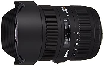 SIGMA 広角ズームレンズ 12-24mm F4.5-5.6IIDG HSM シグマ用 フルサイズ対応 204563（中古品）