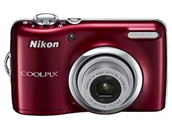 NikonデジタルカメラCOOLPIX L23 レッド L23RD（中古品）