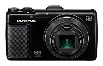 OLYMPUS デジタルカメラ SH-25MR ブラック iHSテクノロジー GPS・電子コンパス内蔵 1600万画素 裏面照射型CMOS 光学12.5倍ズーム DUAL IS