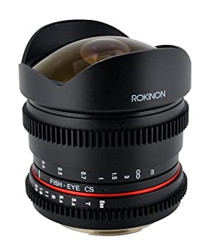 Rokinon 8mm T/3.8 Fisheye Cine Lens for Nikon 【並行輸入】（中古品）