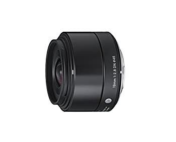 SIGMA 単焦点広角レンズ Art 19mm F2.8 DN ブラック マイクロフォーサーズ用 ミラーレスカメラ専用 929732（中古品）