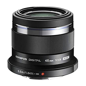 OLYMPUS マイクロフォーサーズ用レンズ 45mm F1.8 ブラック M.ZUIKO DIGITAL 45mm F1.8 BLK M.ZUIKO 45mm F1.8 BLK（中古品）の通販は
