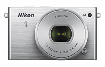 Nikon ミラーレス一眼 Nikon1 J4 標準パワーズームレンズキット シルバー J4HPLKSL（中古品）