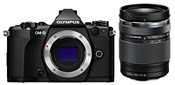 OLYMPUS ミラーレス一眼 OM-D E-M5 MarkII 14-150mm IIレンズキットブラック E-M5 MarkII 14-150mm IILK BLK E-M5MarkII1415IILKBK（中古品）