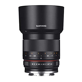 SAMYANG 単焦点レンズ 50mm F1.2 AS UMC CS ブラック キヤノン EOS M用 APS-C用（中古品）