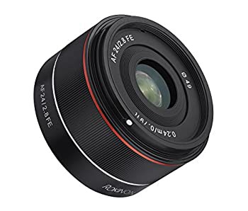 Rokinon AF 24?mm f / 2.8?Wide Angleオートフォーカスレンズfor Sony e-mount、ブラック（中古品）