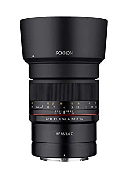 Rokinon 85mm F1.4 ウェザーシールド ハイスピード望遠レンズ Nikon Zミラーレスカメラ用（中古品）