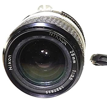 Nikon NIKKOR 28mm f3.5 Ai レンズ マニュアルフォーカス。（中古品）