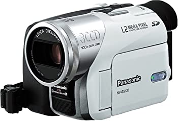 パナソニック NV-GS120K-W デジタルビデオカメラ ホワイト（中古品）