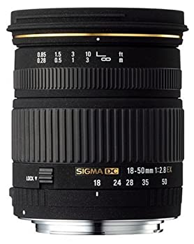 シグマ 18-50mm F2.8 EX DC デジタル専用 キヤノン用（中古品）