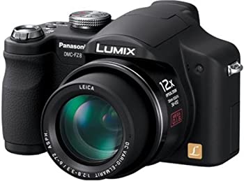 パナソニック デジタルカメラ LUMIX (ルミックス) DMC-FZ8 ブラック（中古品）