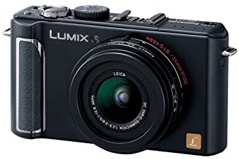 パナソニック デジタルカメラ LUMIX (ルミックス) LX3 ブラック DMC-LX3-K（中古品）