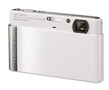 ソニー SONY デジタルカメラ Cybershot T90 (1210万画素/光学x4/デジタルx8/ホワイト) DSC-T90/W（中古品）