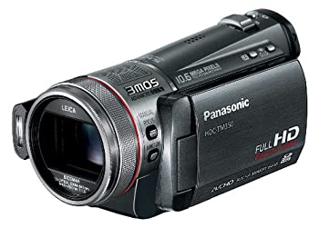 パナソニック デジタルハイビジョンビデオカメラ メタリックグレー HDC-TM350-H（中古品）