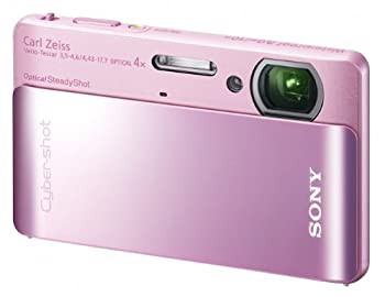 ソニー SONY デジタルカメラ Cybershot TX5 (1020万画素CMOS/光学x4/ピンク) DSC-TX5/P（中古品）