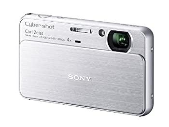 ソニー SONY デジタルカメラ Cybershot T99 (1410万画素CCD/光学x4/デジタルx8) シルバー DSC-T99/S（中古品）
