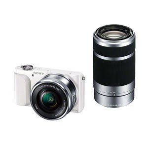ソニー 「NEX-3N」ダブルズームレンズキット ホワイト NEX-3NY W