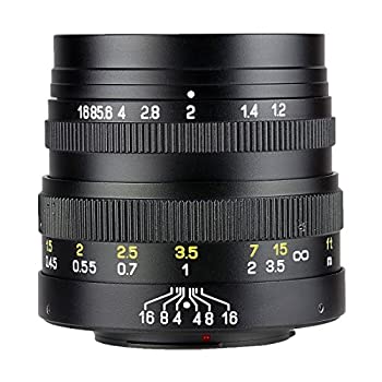 中一光学(ZHONG YI OPITCS) 単焦点レンズ FREEWALKER 42.5mm F1.2 (マイクロフォーサーズ)（中古品）